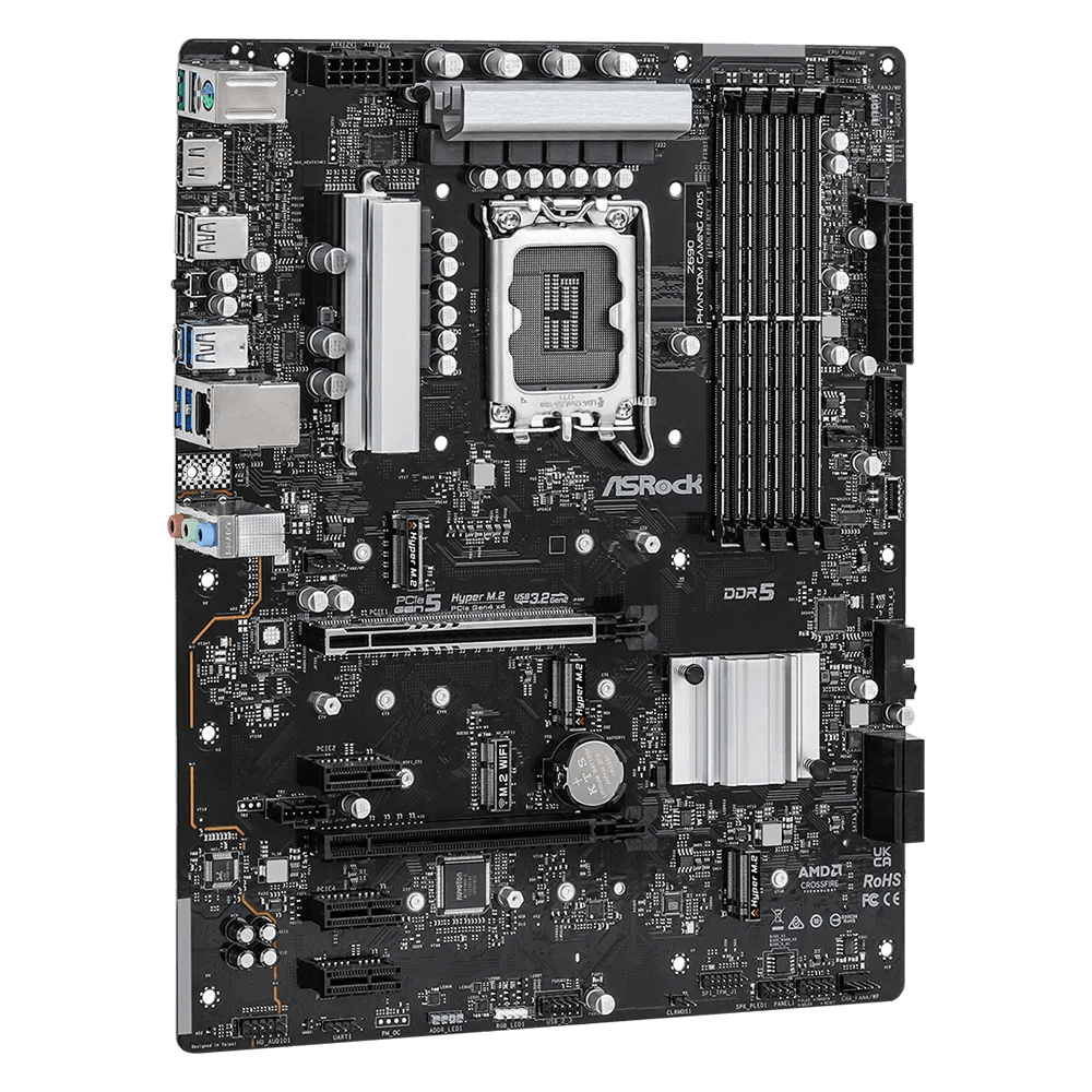 ASRock Z690 Phantom Gaming 4/D5 Intel 600 Series ATX Motherboard | 90 - MXBI60 - A0UAYZ | - Vektra Computers LLC ASRock Z690 Phantom Gaming 4/D5 Intel 600 Series ATX Motherboard | 90 - MXBI60 - A0UAYZ | - Vektra Computers LLC